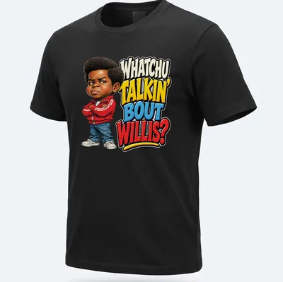 Colorful cartoon character design with humorous text, perfect for fans of retro TV