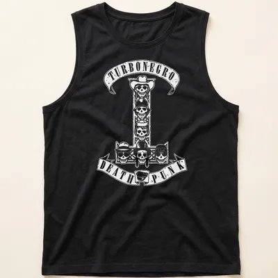Tribute T-shirt featuring Guns And Roses imagery for rock music enthusiasts — printed on a tank top