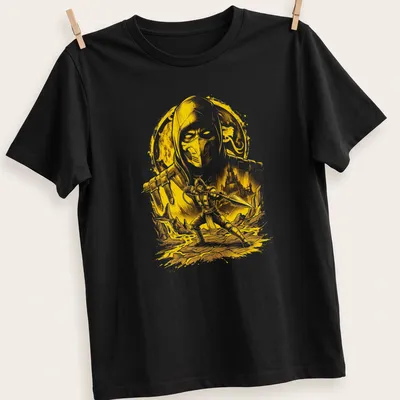 Detailed illustration of a ninja with the word 'Hellfire' in bold typography, in yellow and white.